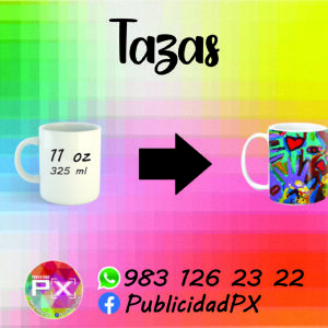 Taza sin personalizar marca Tinec