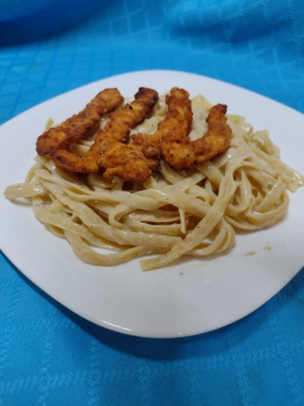 Pasta en Crema de Cordon Blue